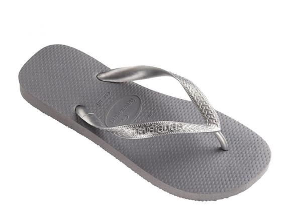 tongs TOP TIRAS acier / gris - Chaussures Femme