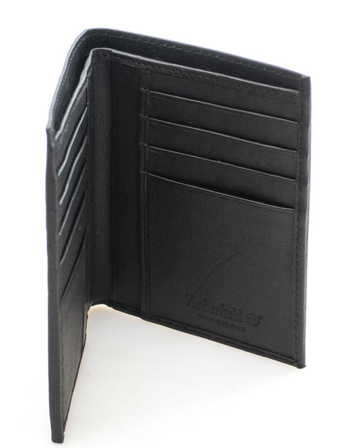 Portefeuille VERTICAL, en cuir NOIR - Portefeuilles Homme