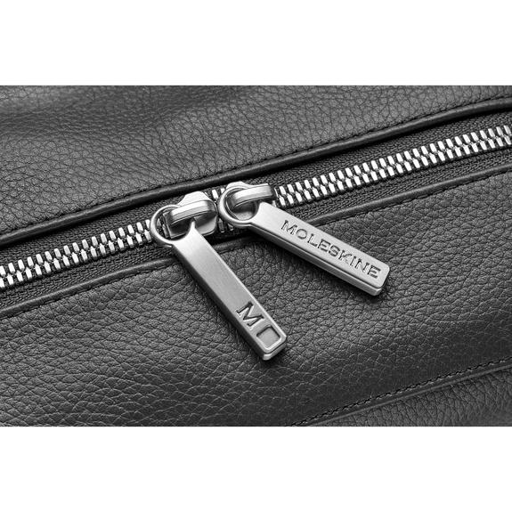 Sac &agrave; dos MOLESKINE CUIR CLASSIQUE, support PC 15 " le noir - Sacs &agrave; dos pour ordinateur portable