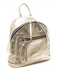 NICOLI Laminato M Sac &agrave; dos, fabriqu&eacute; en Italie platine - Sacs pour Femme - 3