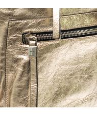 NICOLI Laminato M Sac &agrave; dos, fabriqu&eacute; en Italie platine - Sacs pour Femme - 4