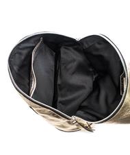 NICOLI Laminato M Sac &agrave; dos, fabriqu&eacute; en Italie platine - Sacs pour Femme - 6