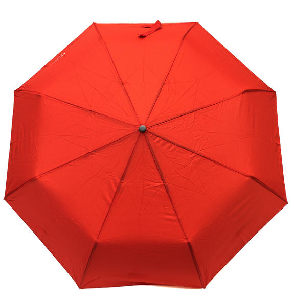Parapluie FERR&Atilde;&circ; - Ouverture et fermeture &agrave; touche automatique, avec dragonne ROUGE - Parapluies