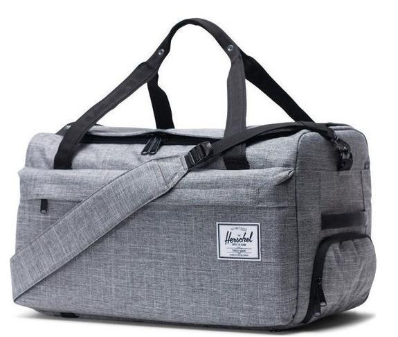 Sac polochon OUTFITTER, avec bretelles r&eacute;tractables RAVEN CROSSHATCH - Sacs de voyage