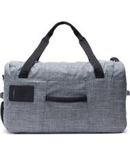 HERSCHEL Sac polochon OUTFITTER, avec bretelles r&eacute;tractables RAVEN CROSSHATCH - Sacs de voyage - 5