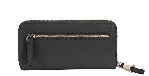 Portefeuille SATINY NOIR - Portefeuilles Femme
