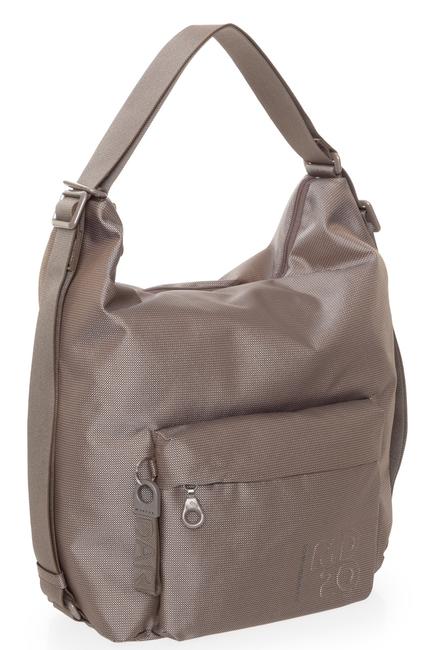 MD20 Sac transformable en sac &agrave; dos taupe - Sacs pour Femme