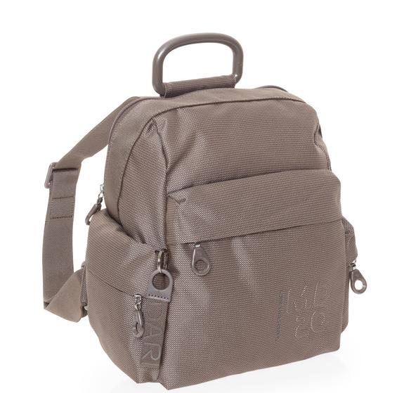 MD20 Mini sac &agrave; dos port&eacute; &eacute;paule taupe - Sacs pour Femme