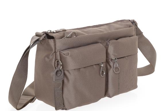 MD20 Sac &agrave; bandouli&egrave;re taupe - Sacs pour Femme