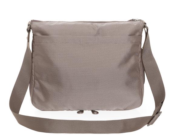 MD20 Sac bandouli&egrave;re, extensible taupe - Sacs pour Femme