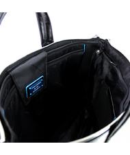PIQUADRO Dossier BLUE SQUARE, support PC 15,6 ", extensible Noir - Porte Documents Travail - 6