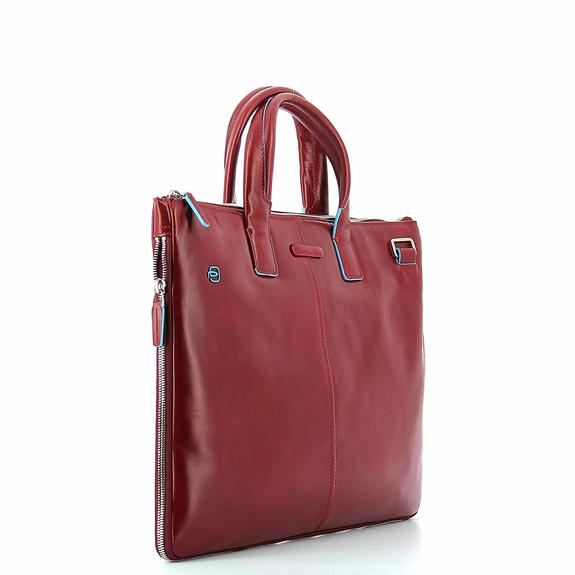 Dossier BLUE SQUARE, support PC 15,6 ", extensible ROUGE - Porte Documents Travail