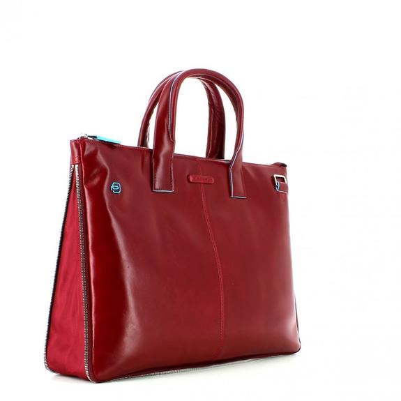 Dossier BLUE SQUARE, support PC 15,6 ", extensible ROUGE - Porte Documents Travail