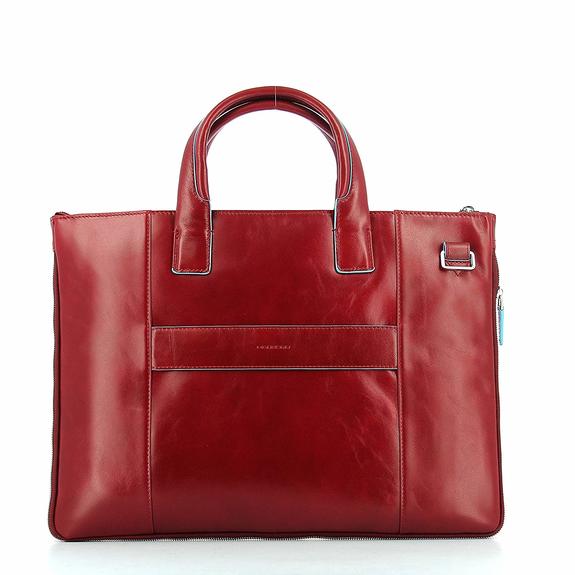 Dossier BLUE SQUARE, support PC 15,6 ", extensible ROUGE - Porte Documents Travail