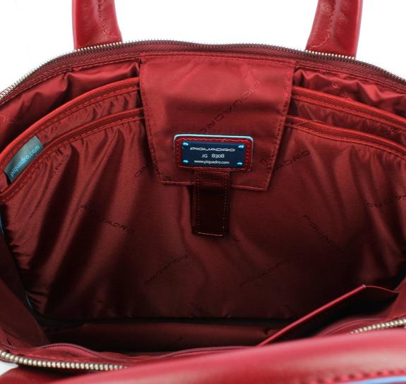 Dossier BLUE SQUARE, support PC 15,6 ", extensible ROUGE - Porte Documents Travail