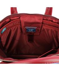 PIQUADRO Dossier BLUE SQUARE, support PC 15,6 ", extensible ROUGE - Porte Documents Travail - 6