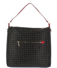 POLLINI Heritage Classic Sac à bandoulière, avec bandoulière laque noire - Sacs pour Femme - 4