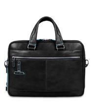 PIQUADRO Dossier Ligne BLUE SQUARE, support PC 14 " Noir - Porte Documents Travail - 5