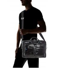 PIQUADRO Dossier Ligne BLUE SQUARE, support PC 14 " Noir - Porte Documents Travail - 6