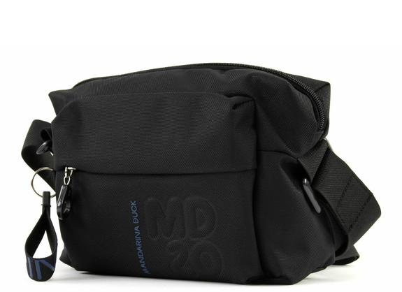 MD20 MD20 Sac &agrave; bandouli&egrave;re en tissu NOIR - Sacs pour Femme