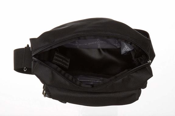 MD20 MD20 Sac &agrave; bandouli&egrave;re en tissu NOIR - Sacs pour Femme