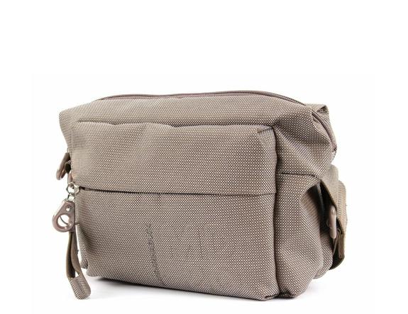 MD20 MD20 Sac à bandoulière en tissu taupe - Sacs pour Femme