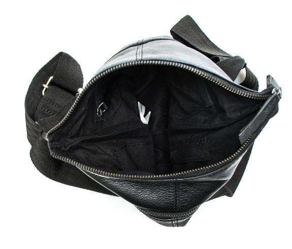 Sacoche En cuir NOIR - Sacs en Bandoulières pour Homme