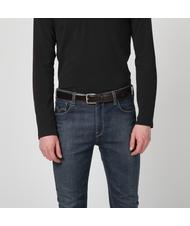 TIMBERLAND Ceinture CLASSIC, en cuir, Made in Italy cacao - Ceintures - 5