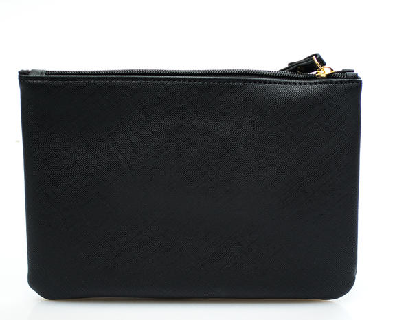  Pochette &agrave; manchette Noir - Sacs pour Femme