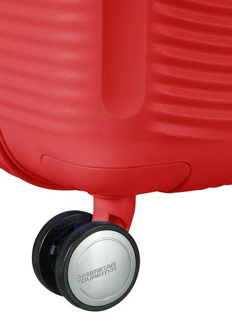 Valise Ligne SOUNDBOX. taille grande. extensible rouge corail - Valises Rigides
