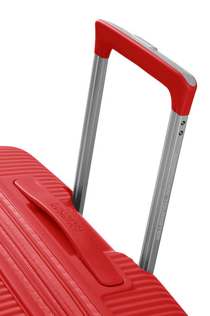 Valise Ligne SOUNDBOX. taille grande. extensible rouge corail - Valises Rigides