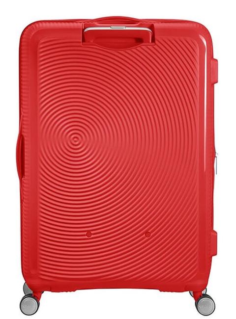 Valise Ligne SOUNDBOX. taille grande. extensible rouge corail - Valises Rigides