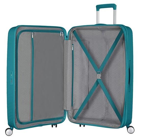 Valise Ligne SOUNDBOX. taille grande. extensible JADE GREEN - Valises Rigides