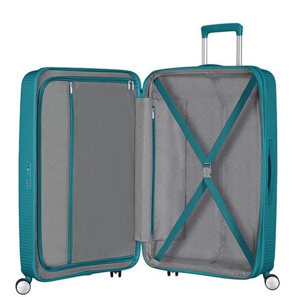 SOUNDBOX SPINNER Chariot moyen, extensible JADE GREEN - Valises Rigides