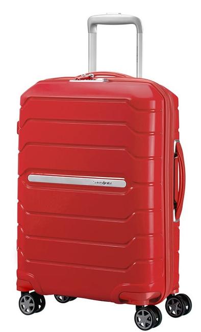 Valise FLUX, valise cabine, extensible ROUGE - Valises cabine
