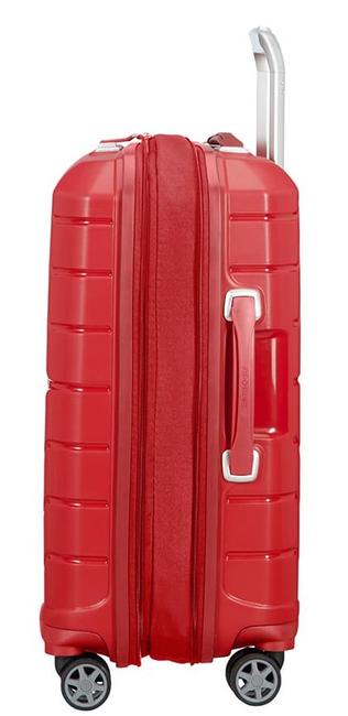 Valise FLUX, valise cabine, extensible ROUGE - Valises cabine