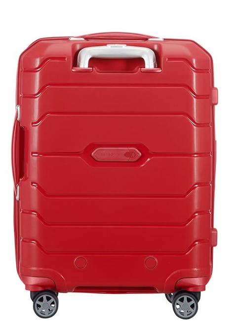 Valise FLUX, valise cabine, extensible ROUGE - Valises cabine