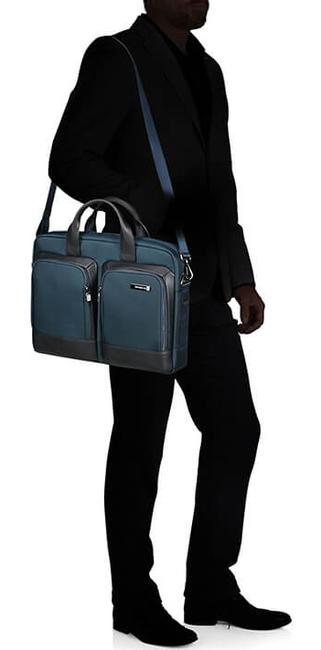 Dossier SAFTON LP, support PC 15,6 " bleu - Porte Documents Travail