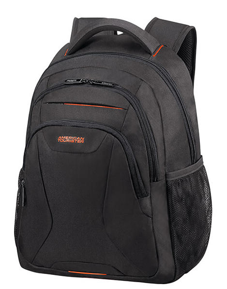 Sac a dos AT WORK, pour tablette et ordinateur 14.1" NOIR / ORANGE - Sacs &agrave; dos pour ordinateur portable