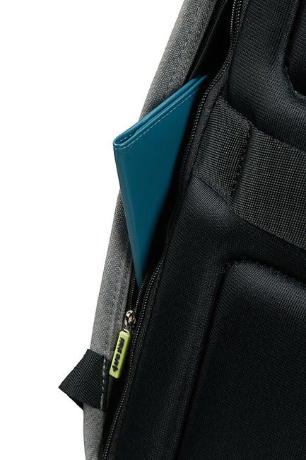 Sac à dos SECURIPAK, avec système antivol, sac pour ordinateur portable 15.6" gris - Sacs à dos pour ordinateur portable