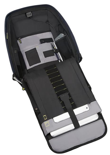 Sac à dos SECURIPAK, avec système antivol, sac pour ordinateur portable 15.6" BLEU ECLIPSE - Sacs à dos pour ordinateur portable