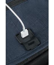 SAMSONITE Sac à dos SECURIPAK, avec système antivol, sac pour ordinateur portable 15.6" BLEU ECLIPSE - Sacs à dos pour ordinateur portable - 6