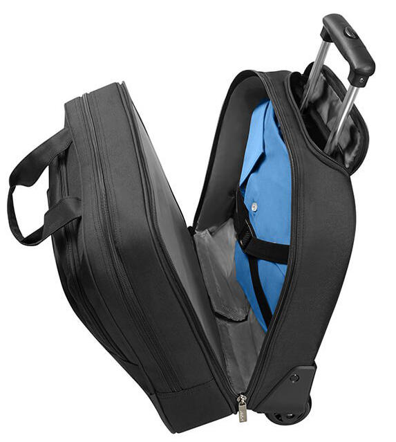 Pilot case AT WORK, pour tablette et ordinateur 15.6" NOIR / ORANGE - Pilot case et Sacs ordinateur à roulettes