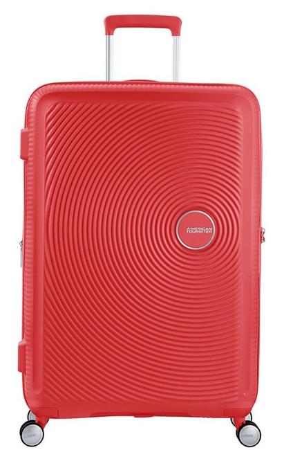 Valise Ligne SOUNDBOX. taille grande. extensible rouge corail - Valises Rigides