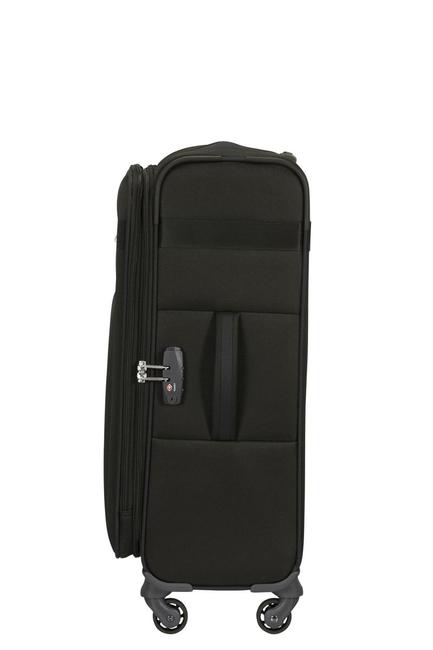 Chariot CITYBEAT, bagage à main ultraléger, extensible NOIR - Valises Semi-rigides
