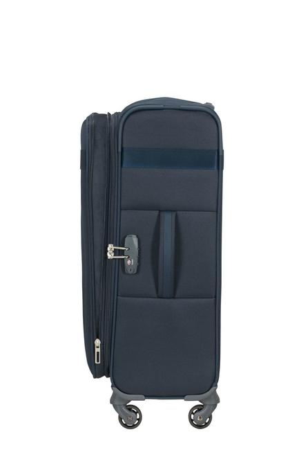 Chariot CITYBEAT, bagage à main ultraléger, extensible blu navy - Valises Semi-rigides