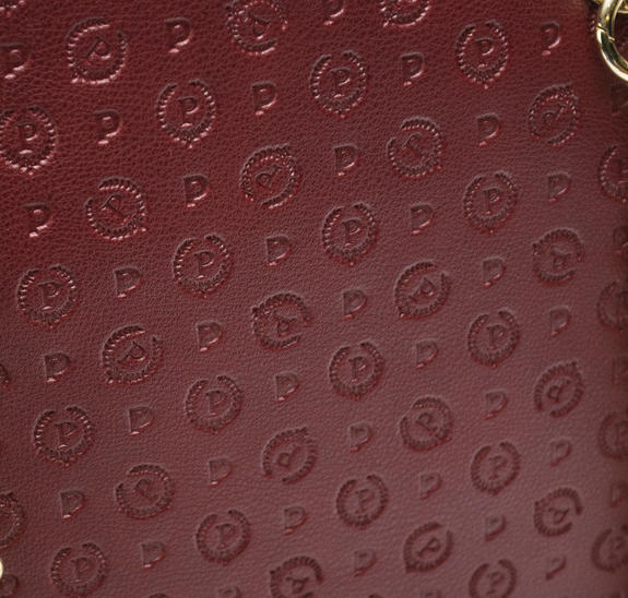 Heritage Embossed Sac &agrave; main bandouli&egrave;re Bordeaux - Sacs pour Femme