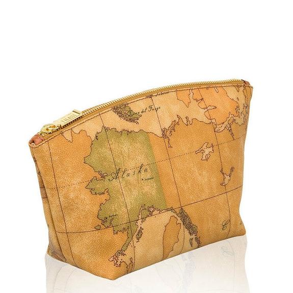 Trousse de toilette GEO CLASSIC, taille moyenne NATUREL - Trousses