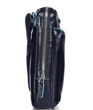 PIQUADRO Sac BLUE SQUARE, support de tablette, en cuir bleu - Sacs en Bandoulières pour Homme - 3