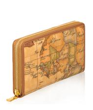 ALVIERO MARTINI PRIMA CLASSE Portefeuille GEO CLASSIC, à fermeture circulaire zippée, avec porte-monnaie NATUREL - Portefeuilles Femme - 3